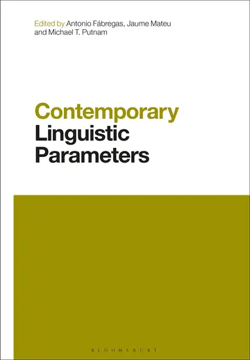 Cover of Contemporary Linguistic Parameters