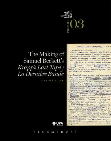 Cover of The Making of Samuel Beckett's 'Krapp's Last Tape'/'La derniere bande'