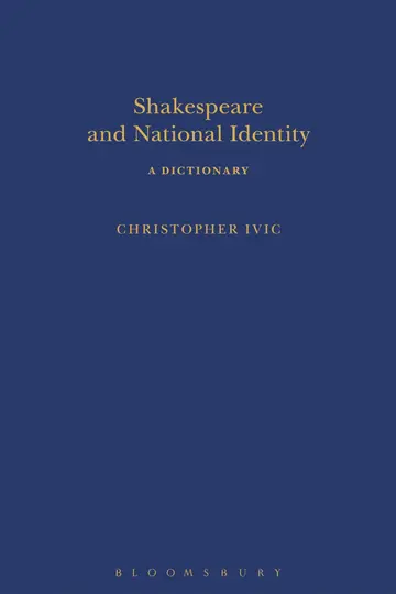 Cover of Shakespeare and National Identity