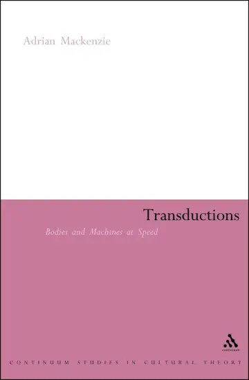 Cover of Transductions Bodies and Machines at Speed