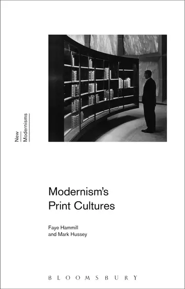 Cover of Modernism's Print Cultures