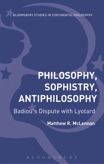 Cover of Philosophy, Sophistry, Antiphilosophy
