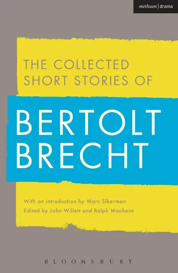 Cover of Collected Short Stories of Bertolt Brecht
