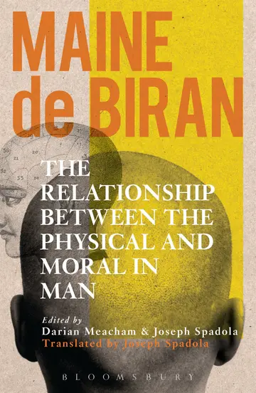 Cover of The Relationship between the Physical and the Moral in Man