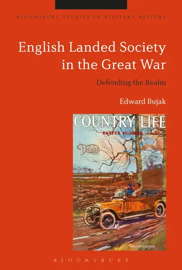 Cover of English Landed Society in the Great War