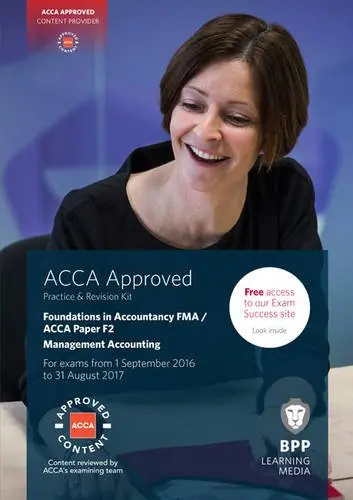 Cover of FIA Foundations in Management Accounting FMA (ACCA F2)