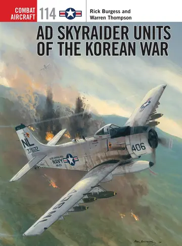 Cover of AD Skyraider Units of the Korean War