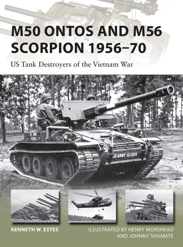 Cover of M50 Ontos and M56 Scorpion 1956-70