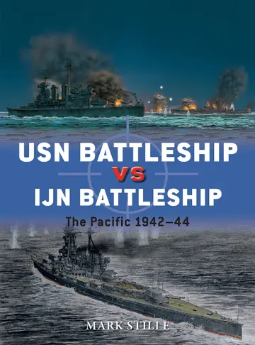 Cover of USN Battleship vs IJN Battleship
