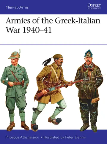 Cover of Armies of the Greek-Italian War 1940-41