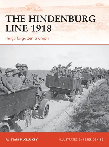 Cover of The Hindenburg Line 1918