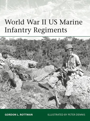 Cover of World War II US Marine Infantry Regiments