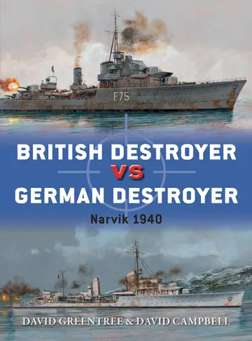 Cover of British Destroyer vs German Destroyer