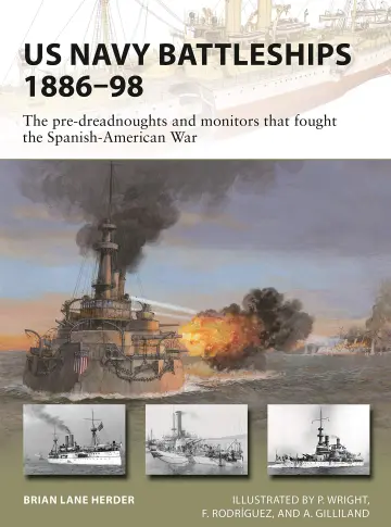 Cover of US Navy Battleships 1886-98