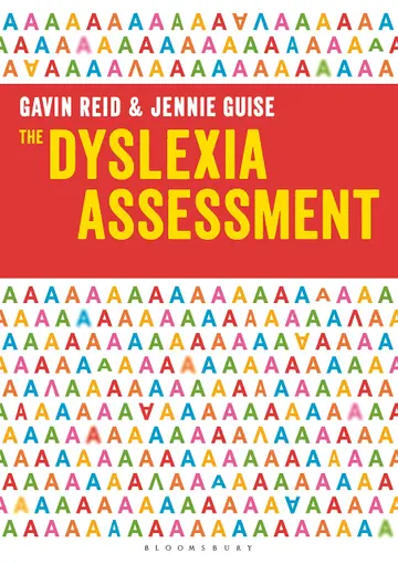 Cover of The Dyslexia Assessment