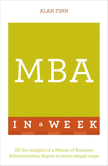 Cover of MBA in A Week