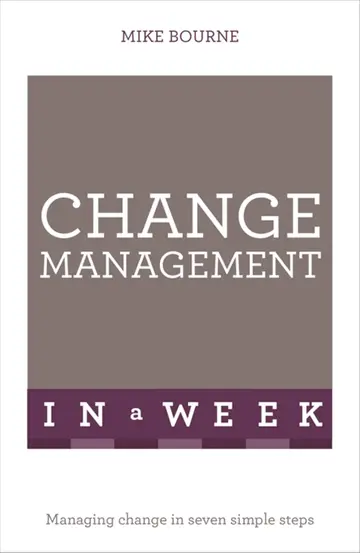 Cover of Change Management in A Week