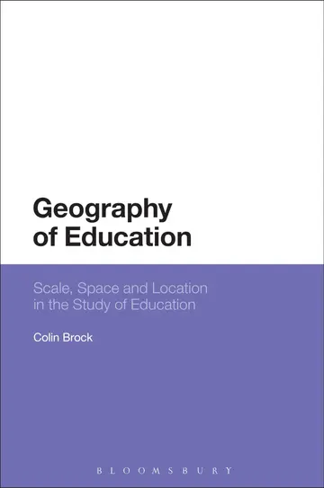 Cover of Geography of Education