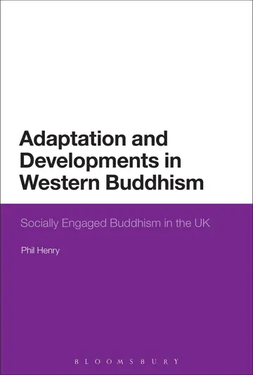 Cover of Adaptation and Developments in Western Buddhism