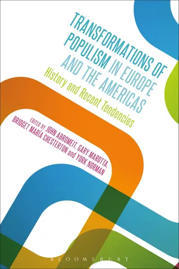 Cover of Transformations of Populism in Europe and the Americas