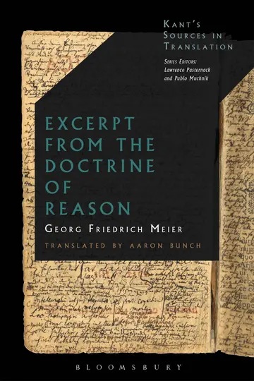 Cover of Excerpts from the Doctrine of Reason