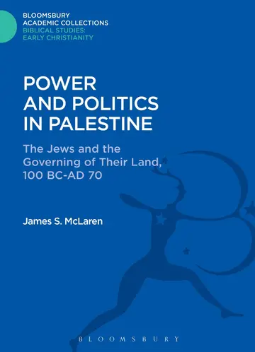 Cover of Power and Politics in Palestine