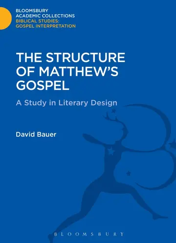 Cover of The Structure of Matthew's Gospel