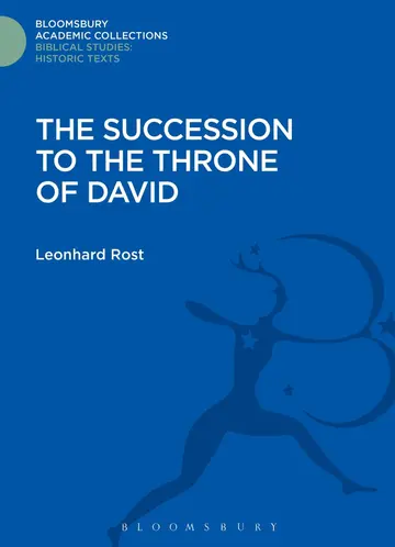 Cover of The Succession to the Throne of David
