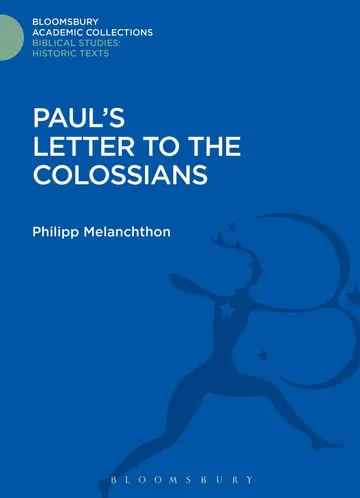 Cover of Paul's Letter to the Colossians