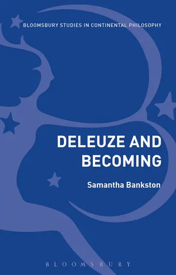 Cover of Deleuze and Becoming