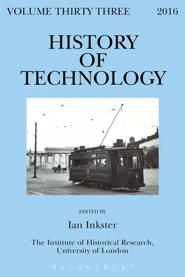 Cover of History of Technology Volume 33