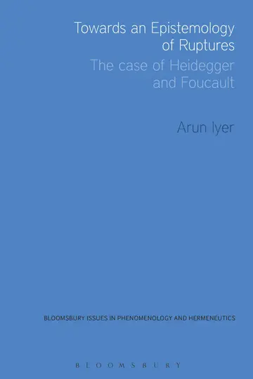 Cover of Towards an Epistemology of Ruptures
