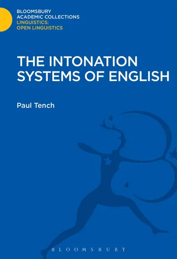 Cover of The Intonation Systems of English