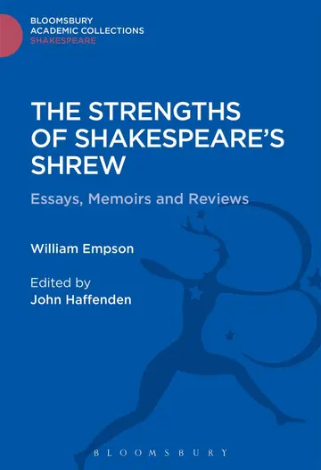 Cover of The Strengths of Shakespeare's Shrew