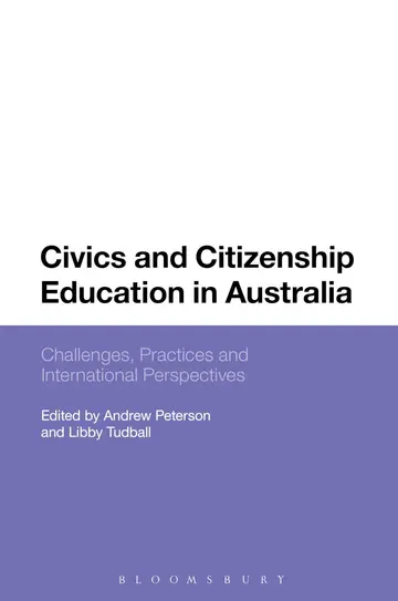 Cover of Civics and Citizenship Education in Australia