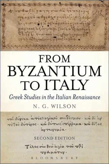 Cover of From Byzantium to Italy