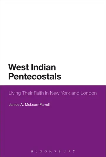 Cover of West Indian Pentecostals