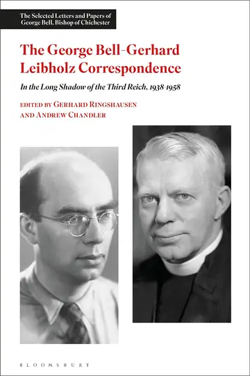 Cover of The George Bell-Gerhard Leibholz Correspondence