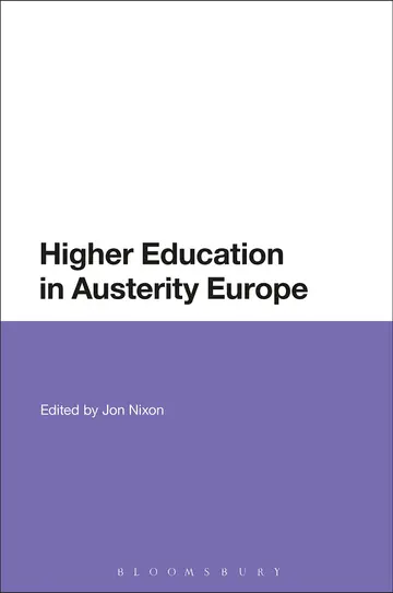 Cover of Higher Education in Austerity Europe