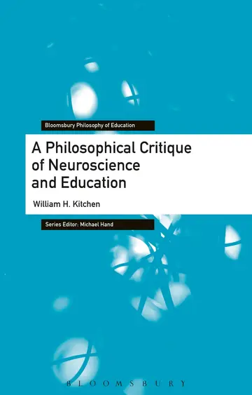 Cover of Philosophical Reflections on Neuroscience and Education