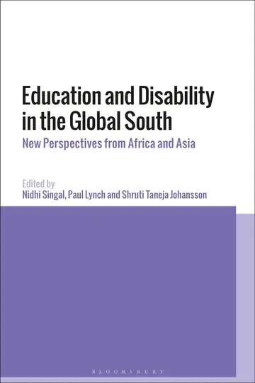 Cover of Education and Disability in the Global South