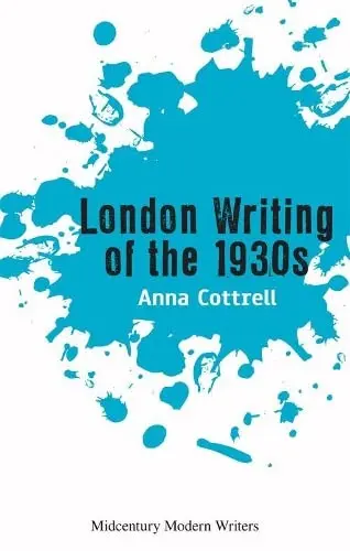 Cover of London Writing of the 1930s Book