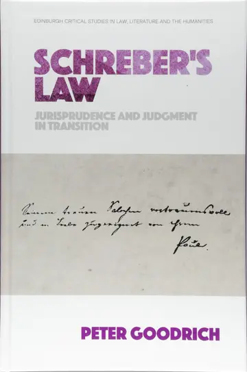 Cover of Schreber'S Law