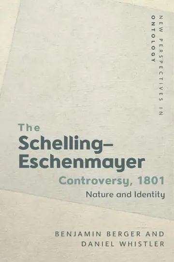 Cover of The Schelling-Eschenmayer Controversy, 1801 Book