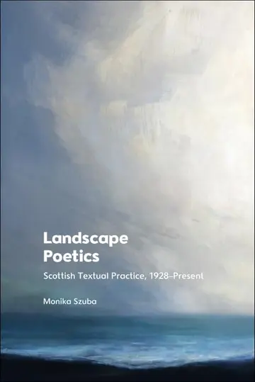 Cover of Landscape Poetics