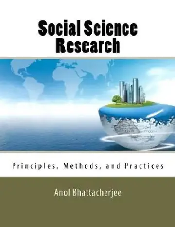 Cover of Social Science Research