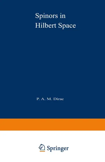 Cover of Spinors in Hilbert Space