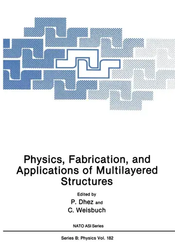 Cover of Physics, Fabrication, and Applications of Multilayered Structures