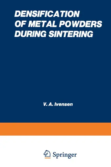 Cover of Densification of Metal Powders During Sintering