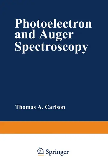 Cover of Photoelectron and Auger Spectroscopy